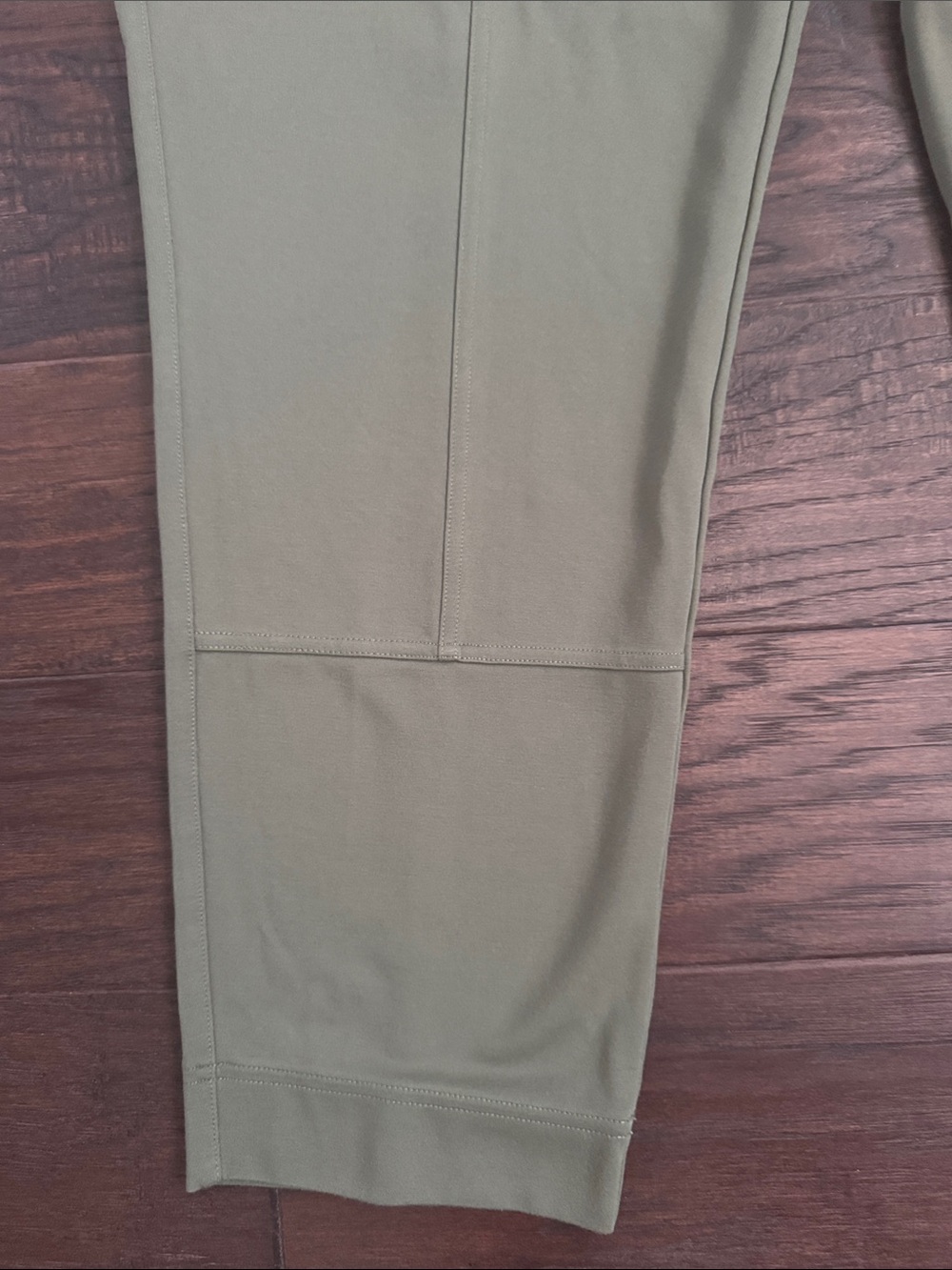 CAbi Olive Green Ankle Drawstring Joggers Style 6048 - Picture 4 of 7